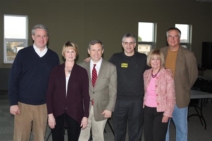 Dan Patlak with Jim Durkin, Senator Chris Radogno, Senator Mark Kirk,Congressman Judy Biggert and Cook County Republican Chairman Sig Vaznelis